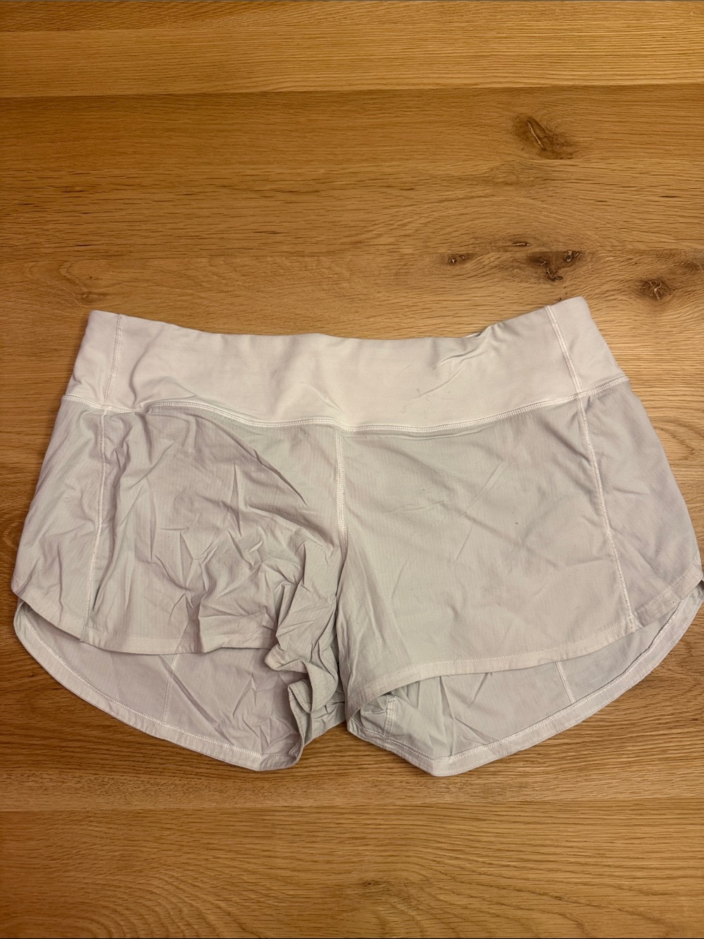 lululemon athletica White Women's Performance Running Shorts